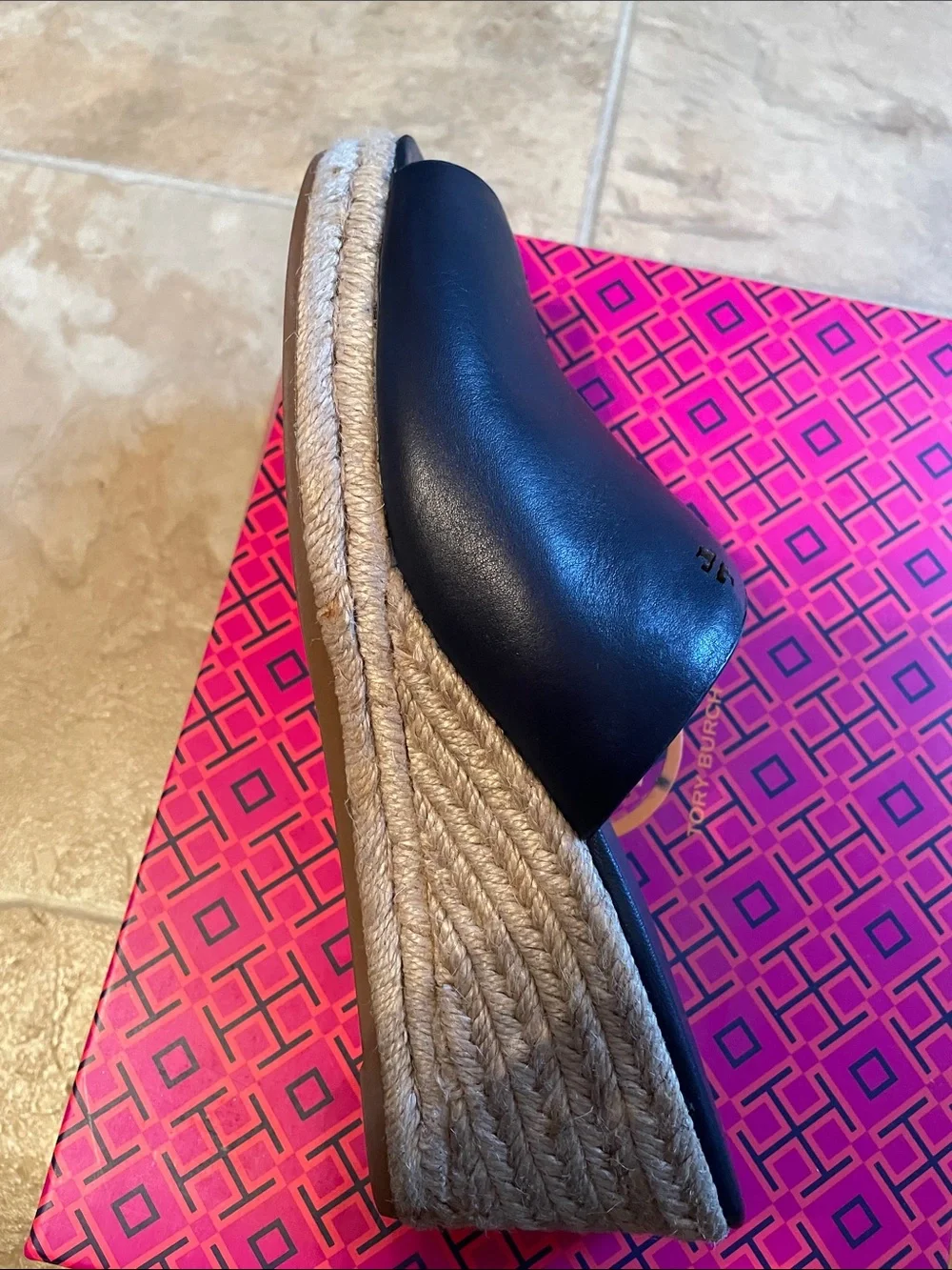 Tory Burch sleek blue